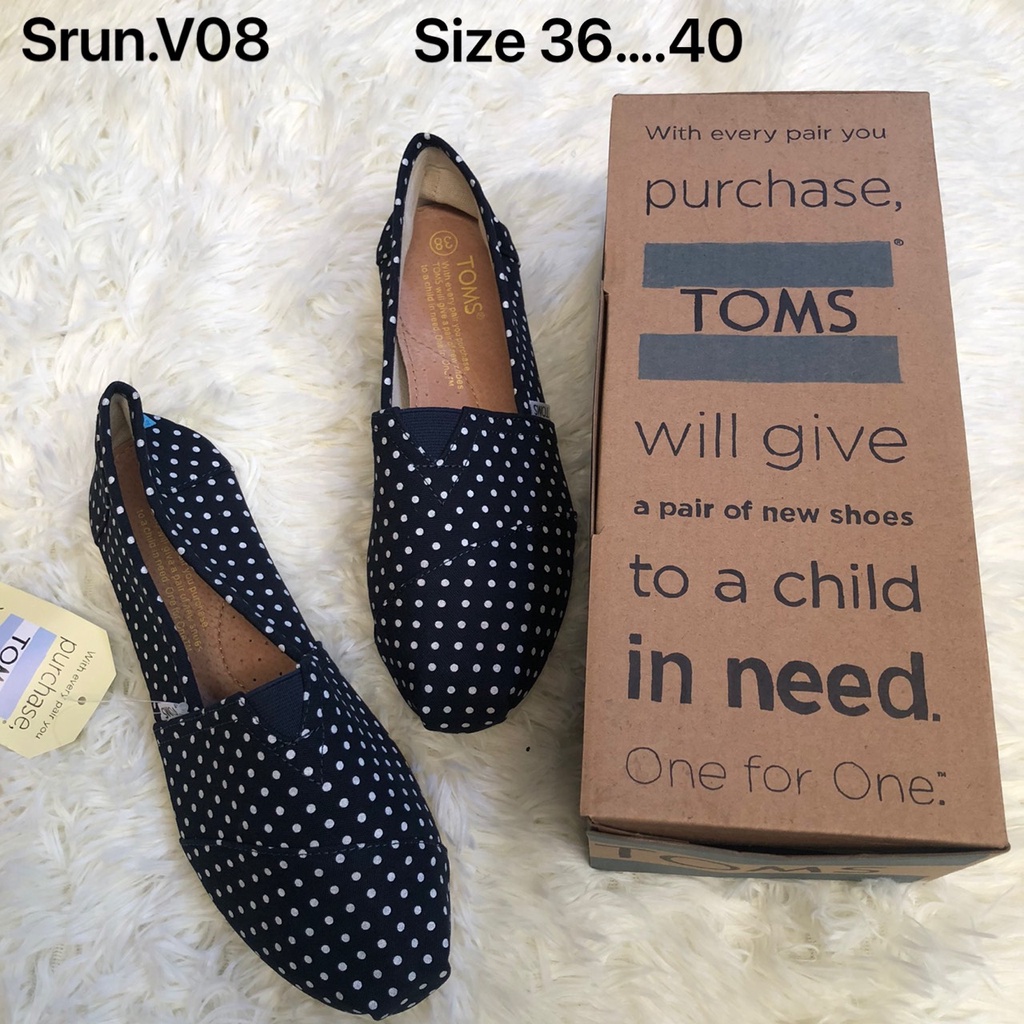 toms-รองเท้าผ้าใบผู้หญิงแบบสวม