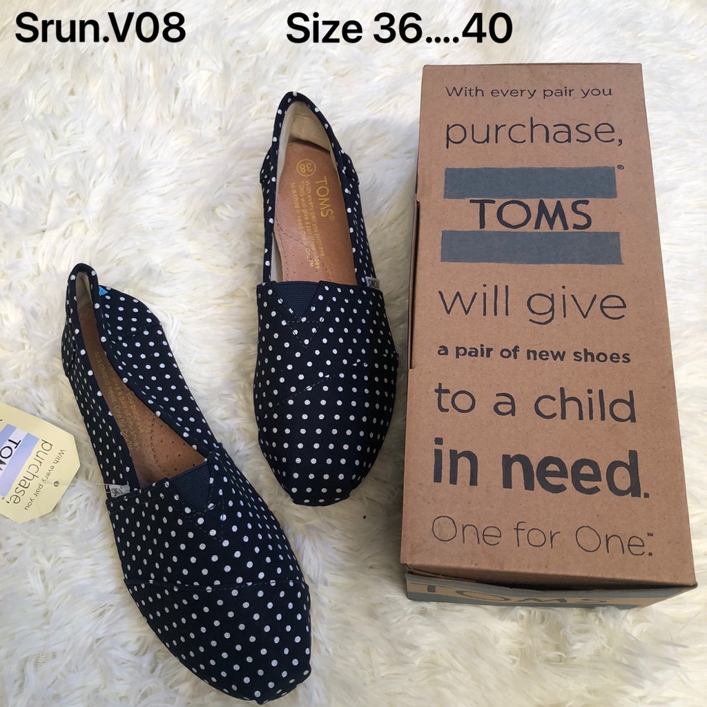 toms-รองเท้าผ้าใบแบบสวม