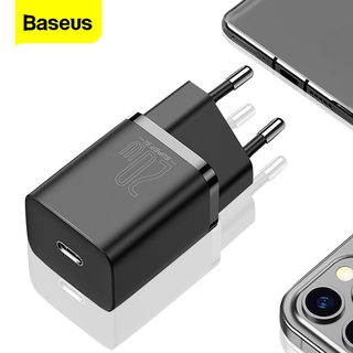 Baseus 20W PD Super Si Type C ที่ชาร์จ  สําหรับ Iphone 12 mini 11 Pro Max Android Mobile Phone