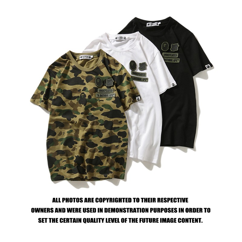 ทางเลือกที่ดีที่สุดของคุณ-new-bathing-ape-ape-monkey-bape-white-black-green-camouflage-breathable-t-shirts-men-women-o-n