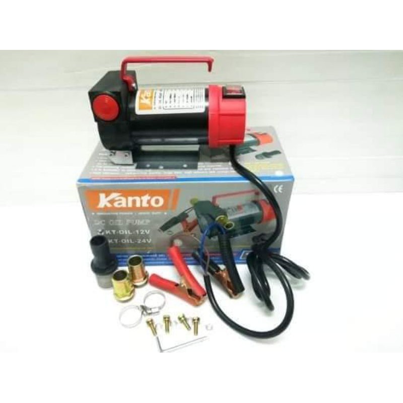 เครื่องสูบน้ำมันต่อพ่วงแบต12v-kanto