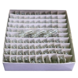 หลอดไฟเกียร์ แบบเสียบ สีใส (ขั้ว T5) 12V 1.2W ราคาต่อหลอด