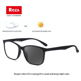 สินค้า Roza กําหนดแว่นตาผู้ชายแว่นตาแสง Photochromic แว่นตากรอบผู้หญิงแว่นตาป้องกันแสงสีฟ้าแว่นตา KS103