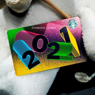 ภาพหน้าปกสินค้าบัตร Starbucks ลาย New Year 2021 / บัตรเปล่า ที่เกี่ยวข้อง