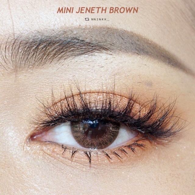 mini-jeneth-brown-2-มินิ-สีน้ำตาล-น้ำตาล-ทรีโทน-ฉ่ำๆ-kitty-kawaii-ค่าอมน้ำสูง-คอนแทคเลนส์-ค่าสายตา-สายตาสั้น-แฟชั่น