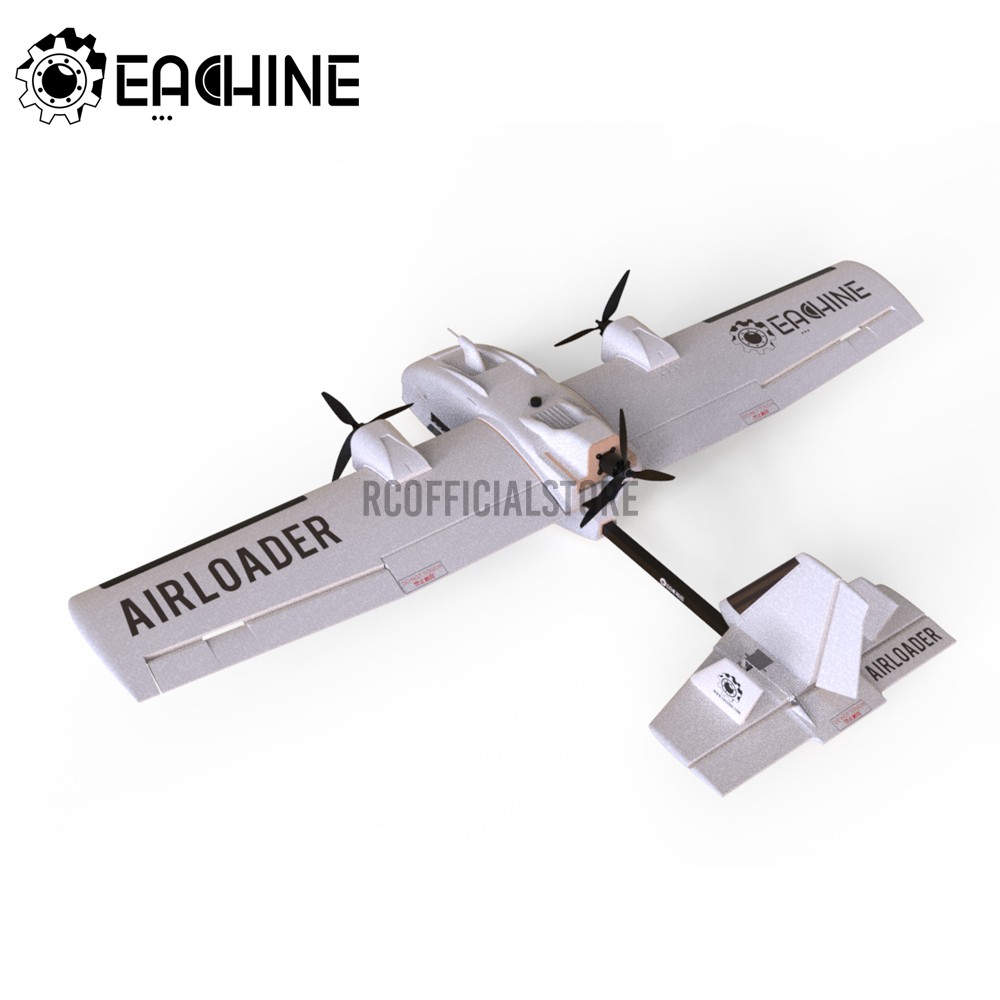 Eachine Airloader 1280mm Wingspan Motor Three Motor EPP Ultra Long Range FPV Plane RC Airplane KIT PNP SNPM