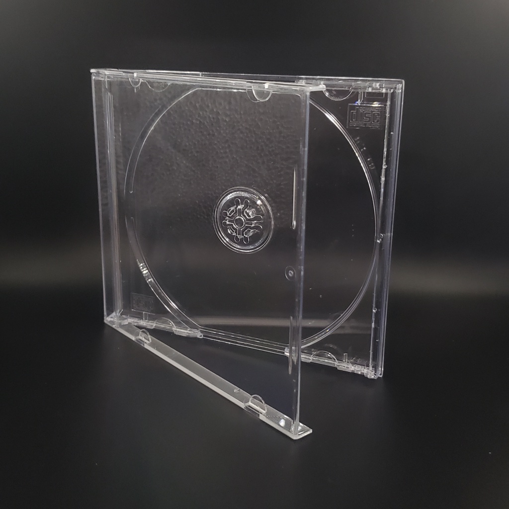 ภาพสินค้าCD Disc Box Case Shell Cover Clear (BRANDNEW) กล่องใส่แผ่น CD ใส มือหนึ่ง จากร้าน lacquerlover บน Shopee ภาพที่ 1