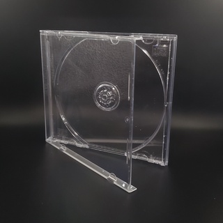 ภาพขนาดย่อของภาพหน้าปกสินค้าCD Disc Box Case Shell Cover Clear (BRANDNEW) กล่องใส่แผ่น CD ใส มือหนึ่ง จากร้าน lacquerlover บน Shopee ภาพที่ 1