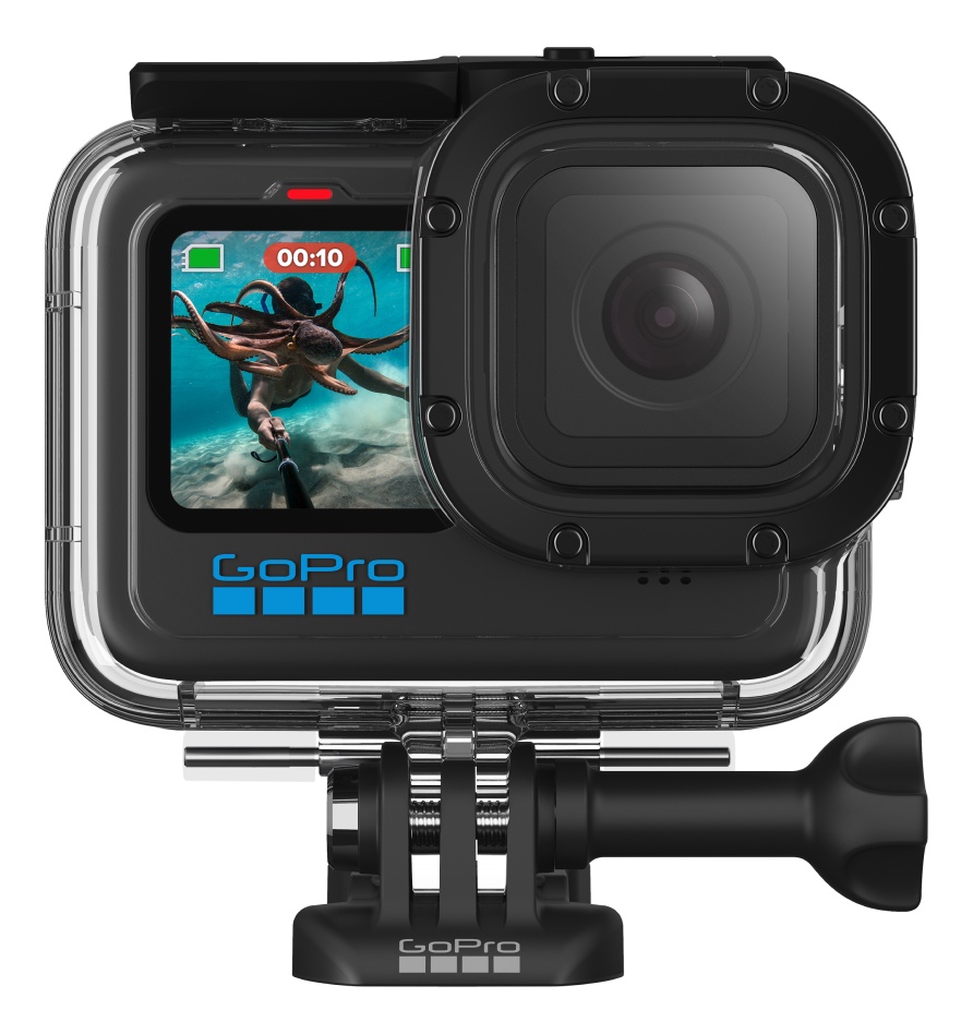 รายละเอียดเพิ่มเติมเกี่ยวกับ GoPro HERO10 Black เซตกล้องโกโปรสำหรับดำน้ำ Dive Power Bundle พร้อมเคสกันน้ำ,แบตเตอรี่ Enduro และกระเป๋าพรีเมี่ยมกันน้ำ
