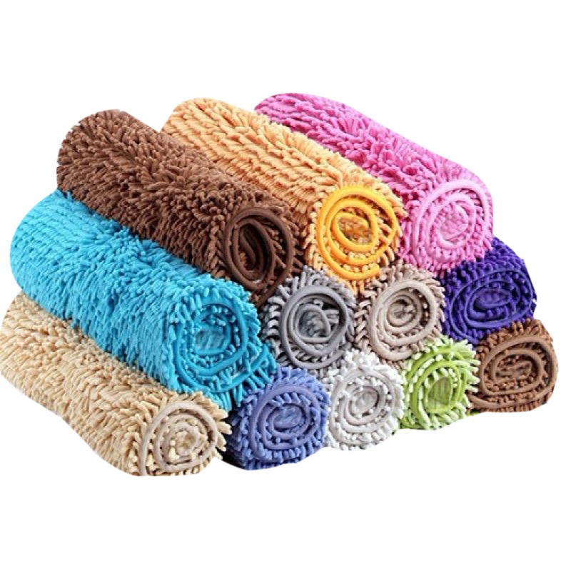 พรมไมโครไฟเบอร์-สีน้ำตาล-40-x-60-cm