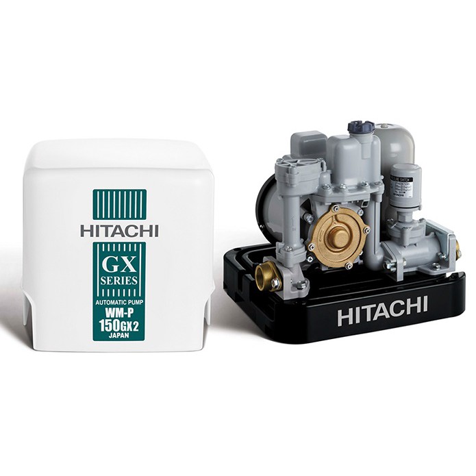 hitachi-ปั๊มน้ำอัตโนมัติ-แรงดันคงที่-ปั๊มน้ำถังเหลี่ยม-ปั๊มน้ำอัตโนมัติ-hitachi-250-วัตต์-รุ่น-wm-p250gx2