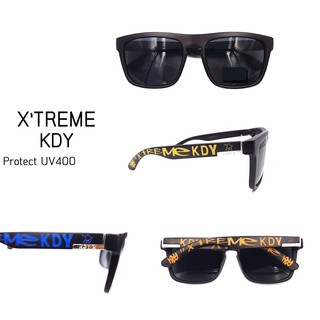 [ลดส่งท้ายปี!!!] X Treme KDY แว่นตากันแดดรุ่นใหม่ กรอบเหลี่ยม ทรงสวย สกีนลายขาแว่น รุ่น 8255