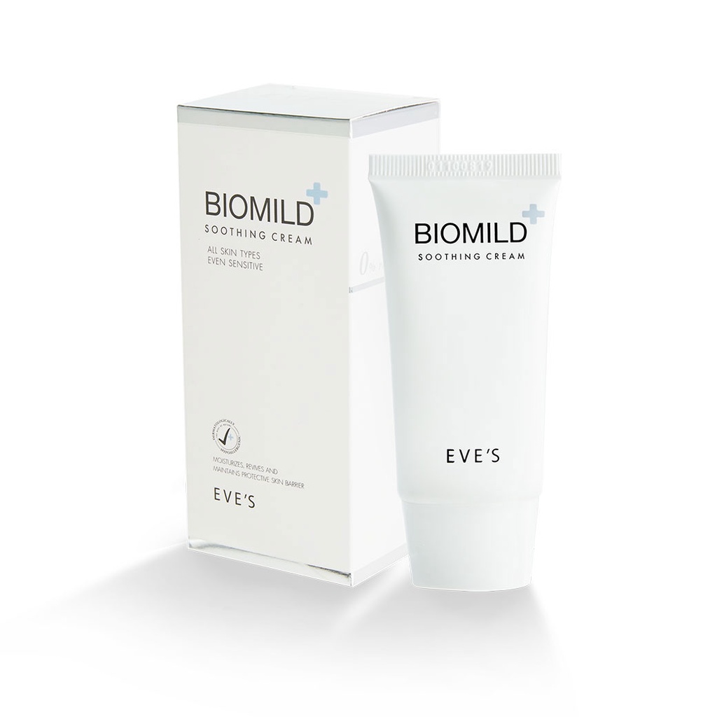 eves-biomild-soothing-cream-ไบโอมายด์-ลดสิว-ผดผื่น-ช่วยลดการระคายเคือง-บรรเทาอาการแพ้แสบและคัน