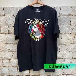 เสื้อยืดอินเทรนด์ 【COD】 เสื้อวง GREENDAY UNICORN ลิขสิทธิ์แท้ รับประกัน 100% นำเข้าจาก USA COMING CLUB