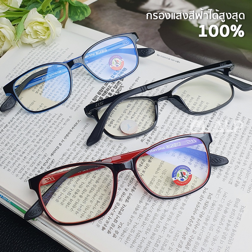 ภาพสินค้าALP แว่นกรองแสง Computer Glasses กรองแสงสีฟ้า 95%  รุ่น E014 จากร้าน happyhappiness1 บน Shopee ภาพที่ 2