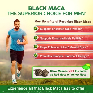 Maca Dietary Supplement Product [size 60-120 Capsules] [ 1 Box] Male Enhancement Supplement ผลิตภัณฑ์เสริมอาหาร Maca