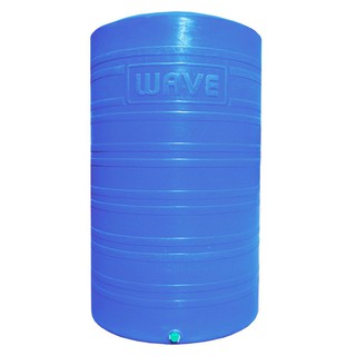 WATER TANK GROUND WAVE NAVARA 2000L BLUE แท้งค์น้ำบนดินทรงสูง WAVE NAVARA 2,000 ลิตร สีน้ำเงิน แท้งค์น้ำ แท้งค์น้ำและถัง