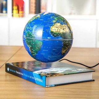 หนังสืออิเล็กทรอนิกส์ ลูกโลกลอยแม่เหล็ก แผนที่โลก 6 นิ้ว แรงโน้มถ่วงสูง ของขวัญวันเกิด สําหรับตกแต่งบ้าน ออฟฟิศ