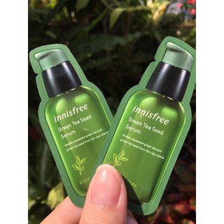 แพ็คเกจใหม่  INNISFREE The Green Tea Seed Serum- 1ml