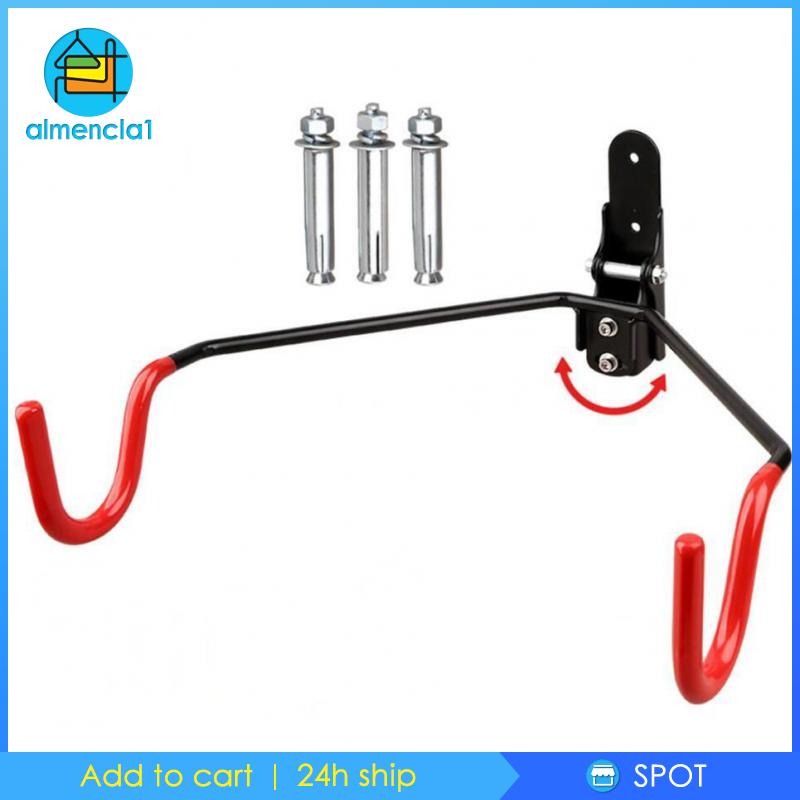 bike-wall-mounted-rack-space-saving-hanger-horizontal-cycling-with-screws