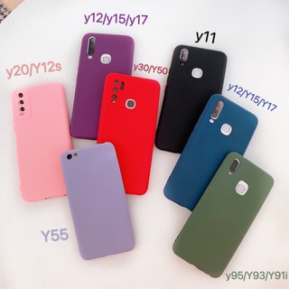 เคสซิริโคน กำมะหยี่ ใช้สำหรับ Vivo Y02 Y02S Y16 Y35 Y12 Y15 Y17 Y12A Y12S Y20 Y20S Y20I  V21 Y95 Y93 Y91 เคส วีโว่ V19