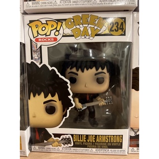 POP! Funko ศิลปิน กรีนเดย์ Green Day กรีน บิลลี่ โจ Billie Joe Armstrong ของแท้ 100% มือหนึ่ง