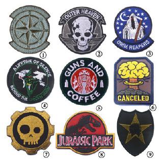 Tactical Army Tactical  Embroidered Velcro Patches