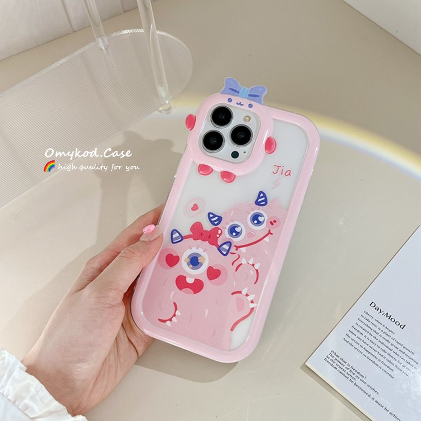 ภาพสินค้าReady Stock  OPPO A17 A16 A77 A15 A57 A74 A94 A95 A3S A12E A5 A9 Reno 6 5 Lite 7Z F19 Pro Cute Cartoon Puppy Transparent soft Omykod Drop Protection Back Cover จากร้าน omykod.th บน Shopee ภาพที่ 8