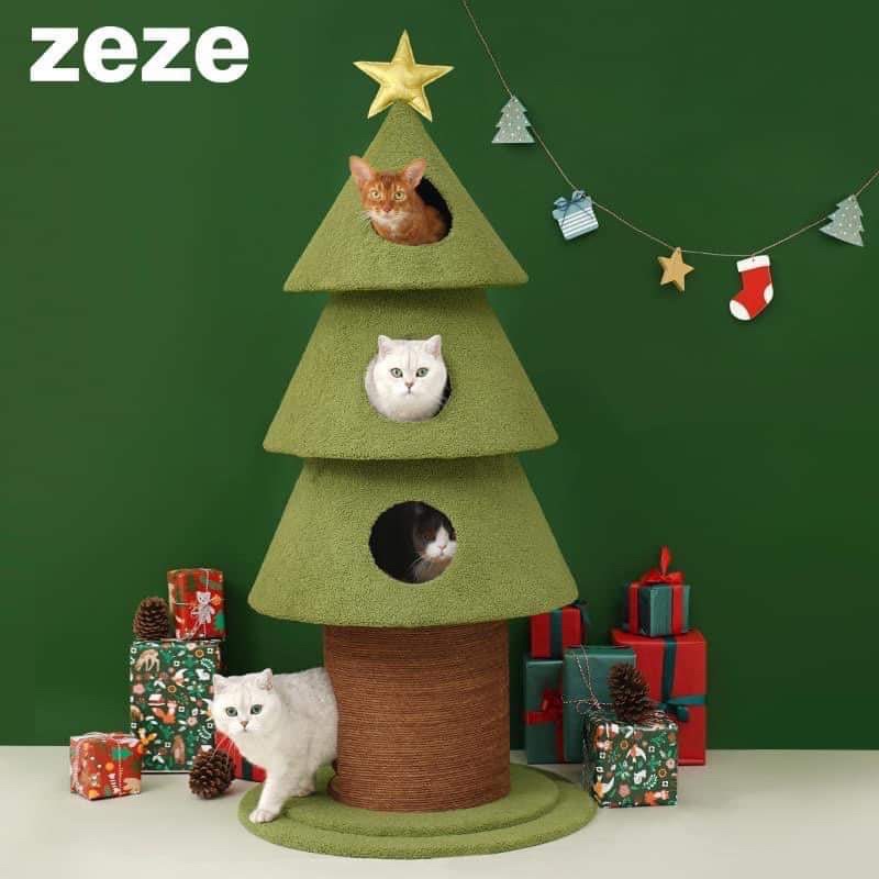 zeze-ของแท้-ต้นคริสมาสต์-คอนโดแมว-งานดีมาก-วัศดุดีมาก