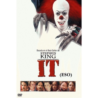 dvd ภาพยนตร์ It อสูรกายขุมนรก 1990 รับประกันความสยองโดย Stephen King ดีวีดีหนัง dvd หนัง dvd หนังเก่า ดีวีดีหนังแอ๊คชั่น