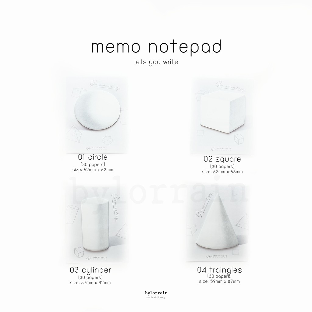 geometric-memo-notepad