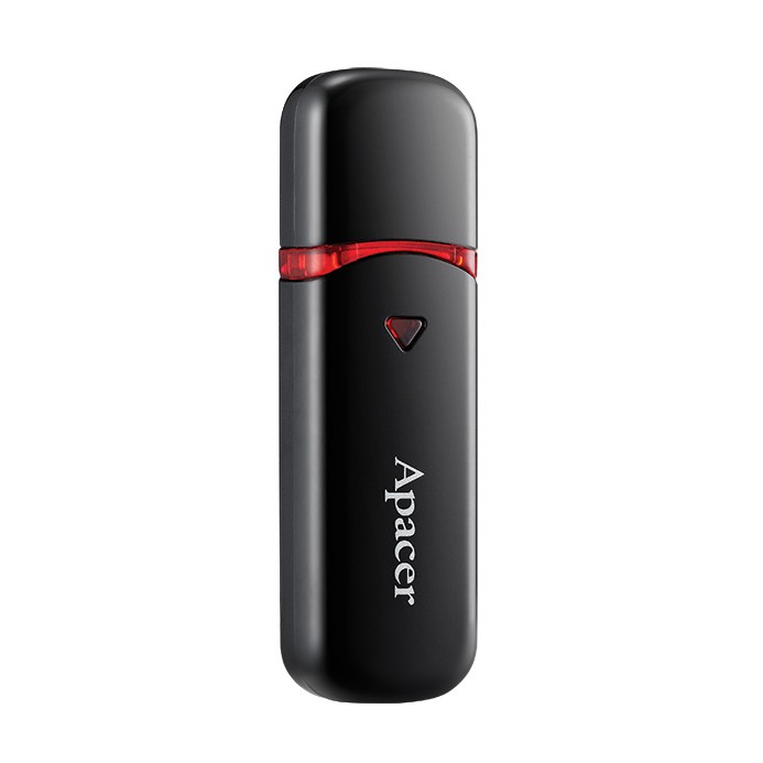 ภาพหน้าปกสินค้าApacer AH333 USB2.0 แฟลชไดร์ฟ 16GB สีดำ (Apacer AP16GAH333B-1) จากร้าน gadgetandit บน Shopee