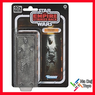 Han Solo Carbonite Star Wars Black Series Kenner Vintage 6" Figure ฮาน โซโล คาร์บอนไนท์ สตาร์วอร์ส แบล๊คซีรี่ย์ส วินเทจ