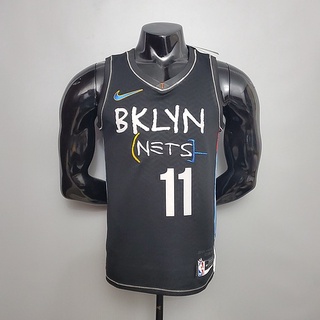 Nba ใหม่ Brooklyn Nets IRVING #เสื้อกีฬาบาสเก็ตบอล ทีม Au Version 11 City Edition