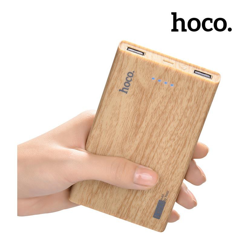 hoco-power-bank-13000mah-รุ่น-pwb-b12b-13000-wood-grain