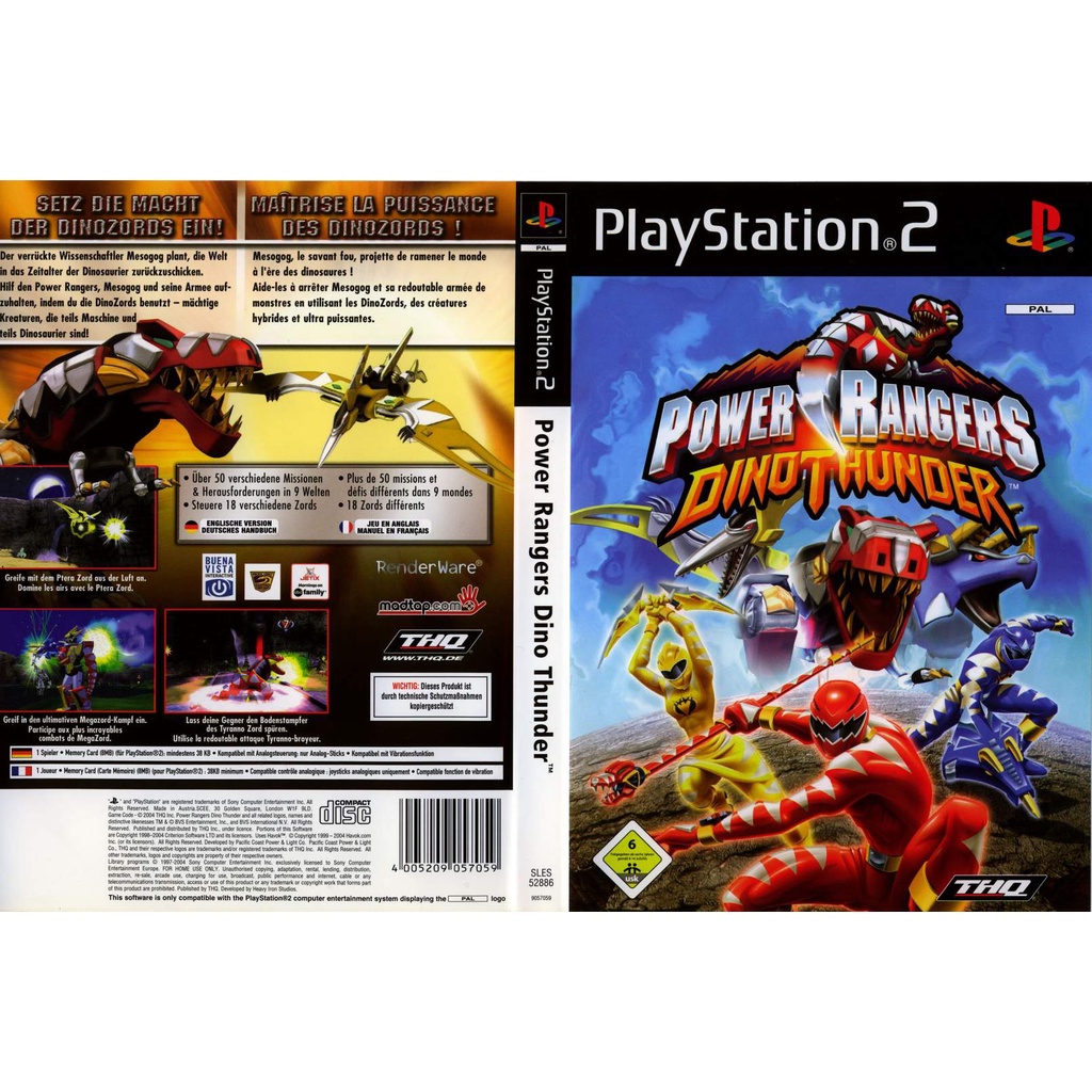 ps2-power-rangers-dino-thunder-cd-shopee-thailand