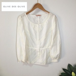 เสื้อแขนยาว Olive Des Olive อก32”