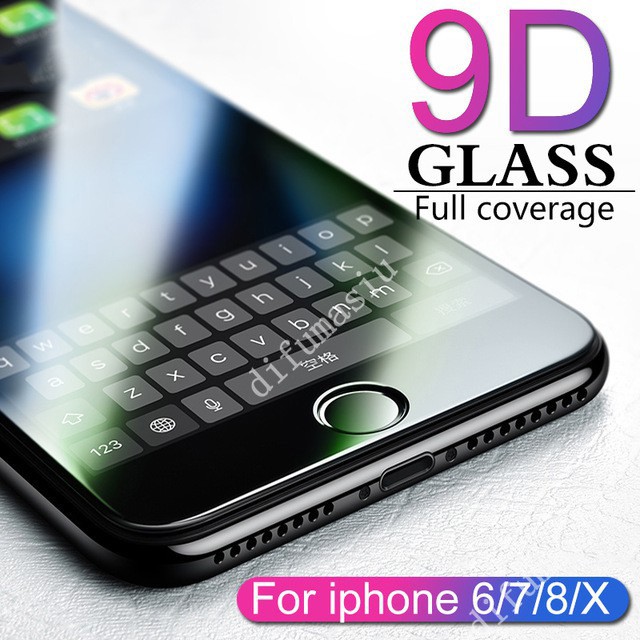 ภาพหน้าปกสินค้าฟิล์มกระจกนิรภัยกันรอยหน้าจอ 9D สําหรับ iPhone 7Plus 8 Plus 6 6s Plus 11 12 13 14 Pro Max mini 11 Pro Max 11pro 12pro 13Pro Max 14Pro 14Plus SE 2020 X Xr Xs Max 12promax จากร้าน difumasiu.th บน Shopee