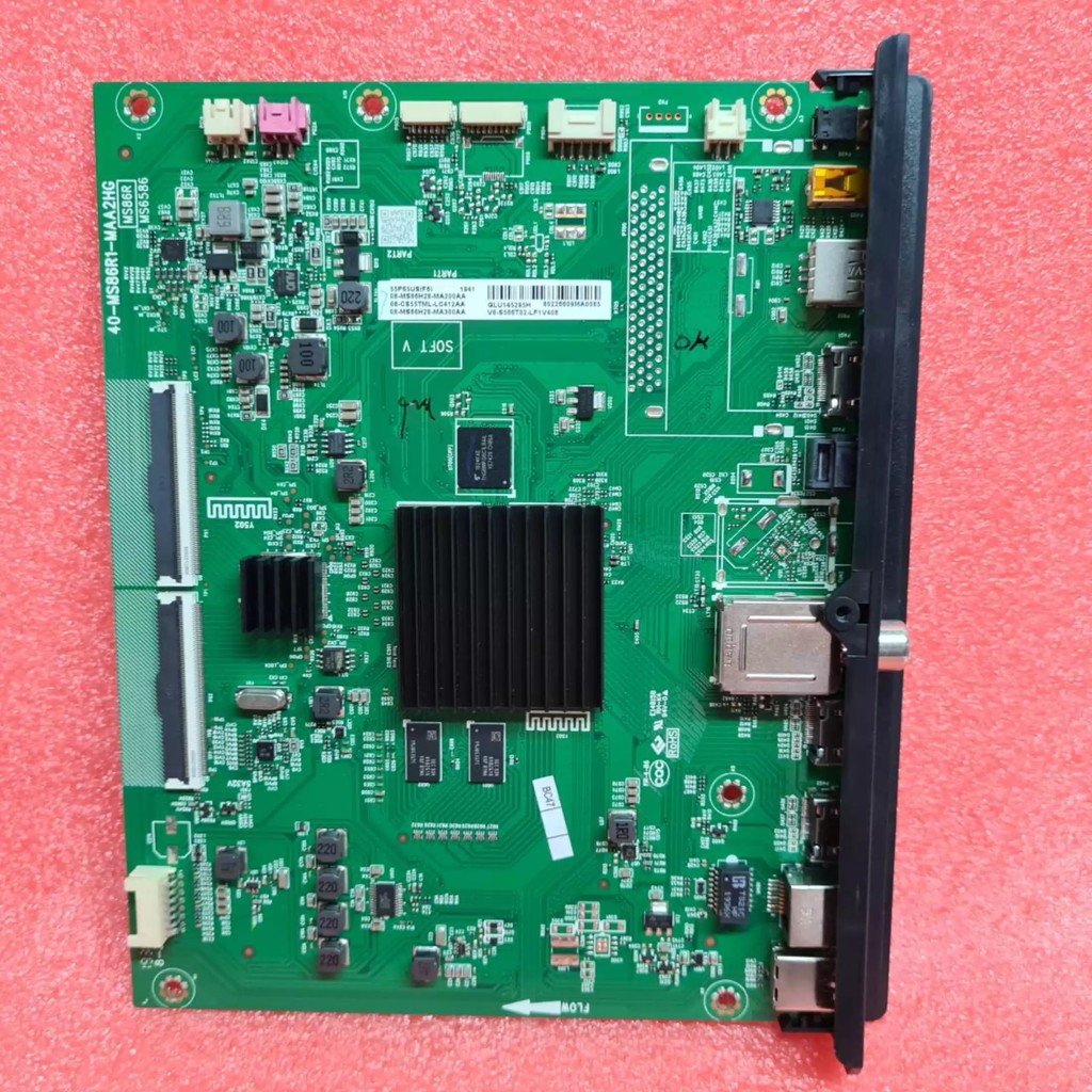 PIECES DETACHEES: Carte mère Tv Thomson 65UV6006 40-MS86H1-MAC2HG 65UD6306(F6) 08-MS86H07-MA200AA - D'occasion en très bon état