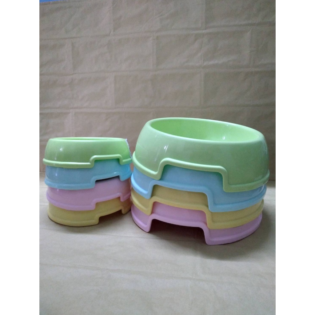 ชามสำหรับใส่อาหารของสัตว์เลี้ยง-bokbok-คละสี-สุ่ม