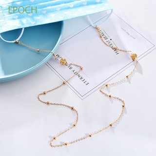 Epoch สายโซ่คล้องแว่นตาป้องกันใบหน้าสายโซ่สําหรับอ่านหนังสือ