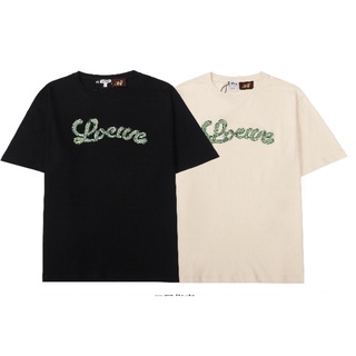 [S-5XL]เสื้อยืดแขนสั้นลําลอง ผ้าฝ้าย ขนาดใหญ่ ปักลายกระบองเพชร แฟชั่นคู่รัก สไตล์คลาสสิก สําหรับผู้ชาย และผู้หญิง