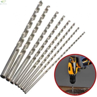 ECHO- ~Diameter 1.5-5.5mm Length160-200mm Extra Long HSS Straight Shank Drill Bit High-Performance Utility Tools【Echo-baby】