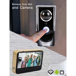 Smart Video Door Phone กริ่ง กล้องวงจรปิด กริ่งหน้าบ้าน