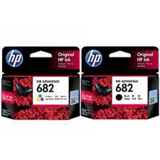 สินค้า ตลับหมึก HP 682 สี/ดำ Original Ink Advantage Cartridge #ของแท้