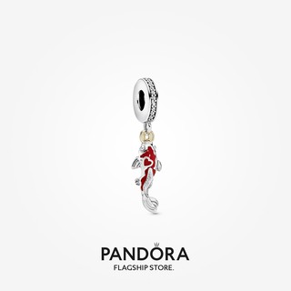 Pandora ชาร์มปลาคาร์พ ชุบทอง 14K สองโทน นําโชค