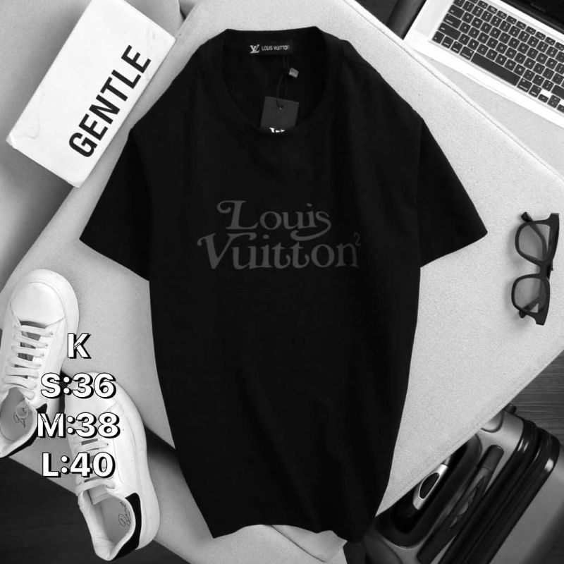 เสื้อยืดคอกลม-louis-vuitton