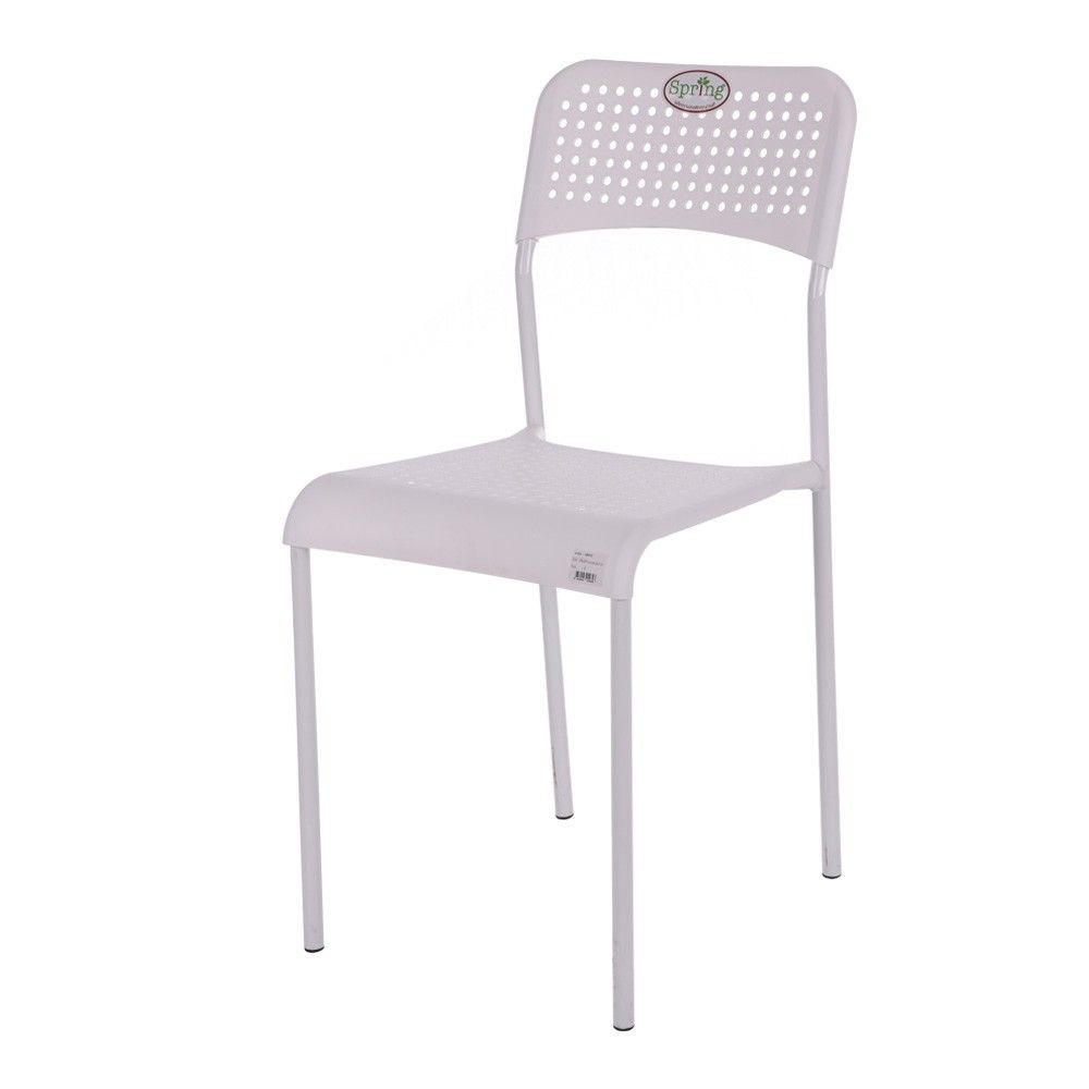 โต๊ะ-เก้าอี้-เก้าอี้พนักพิง-spring-annie-สีขาว-เฟอร์นิเจอร์นอกบ้าน-สวน-อุปกรณ์ตกแต่ง-plastic-pp-annie-white-chair-with-b