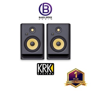 KRK ROKIT 7 G4 ลำโพงทำเพลง / ลำโพงมอนิเตอร์ / มิกซ์เพลง / Monitor Speaker (BlackOfficeAudio)