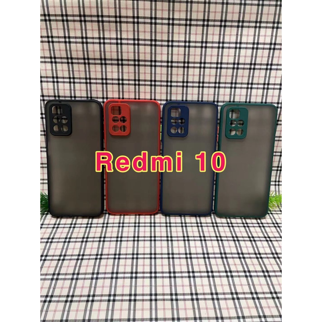 redmi-10-พร้-อมส่งในไทย-เคสขอบนิ่มหลังแข็งขุ่นคลุมกล้องxiaomi-redmi-10